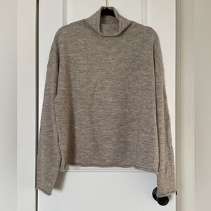 Simons x Contemporaine Rolled hem mock-neck sweater